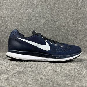 Nike Zoom Pegasus 34 Athletic Running Shoes Navy Blue 887009-401 Men's Size 18